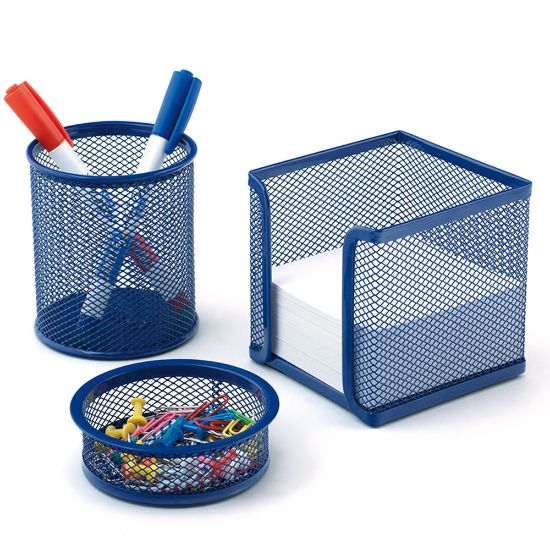 Drt Kalemlik Düz Renkler 3 LÜ Set Lacivert 409 resmi