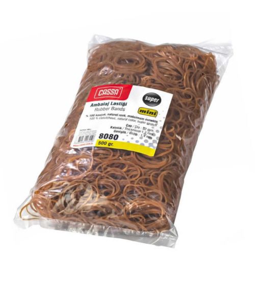 Cassa  Ambalaj Lastiği Mini % 100 Kauçuk 500 GR 8080 resmi