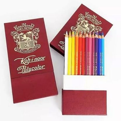 Koh-I Noor ColouRed Pencils Retro 3824 24 resmi