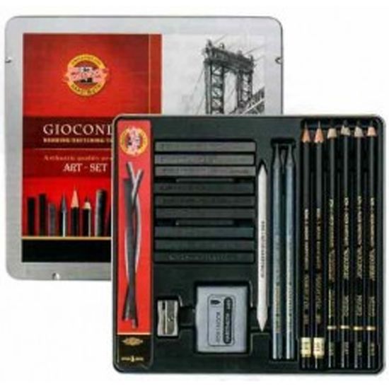 Koh-I Noor Set For Sketching 23 Pcs 8898 resmi