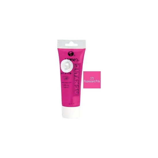 Maries Akrilik Boya 75 ML Fluorescent Pink 815-373 resmi