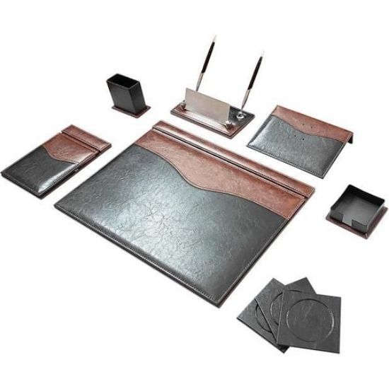 Gülpaş Sümen Takımı 10 Parça Lüks (Parçalı) Kahve Siyah 904 resmi