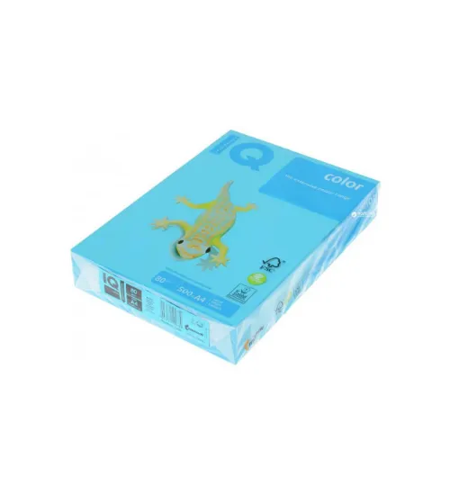 Mondi IQ Color Renkli Kağıt A4 80 GR 500 LÜ Deniz Mavi resmi