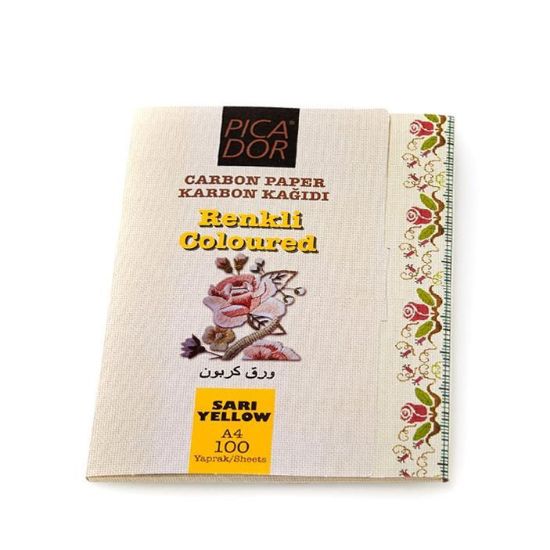 Picador Karbon Kağıdı 100 LÜ A4 Sarı (100 Adet) resmi