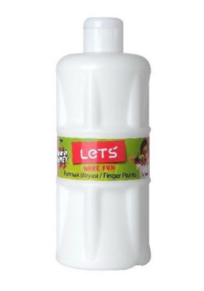 Lets Parmak Boyası 500 ML Beyaz L-5001 resmi