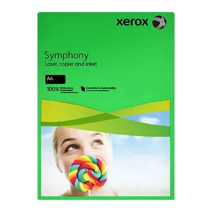 Xerox Renkli Kağıt Symphony 500 LÜ A4 80 GR Koyu Yeşil 3R93951 resmi