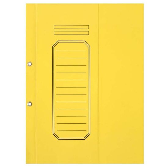 Alemdar Yarım Kapak Dosya Lüks Sarı (25 Adet) resmi