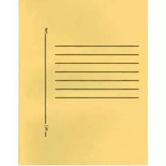 Alemdar Tam Kapak Dosya Lüks Sarı (25 Adet) resmi