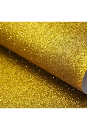 Bu-Bu Fon Kartonu Simli 50x70 Altın 10 LU resmi