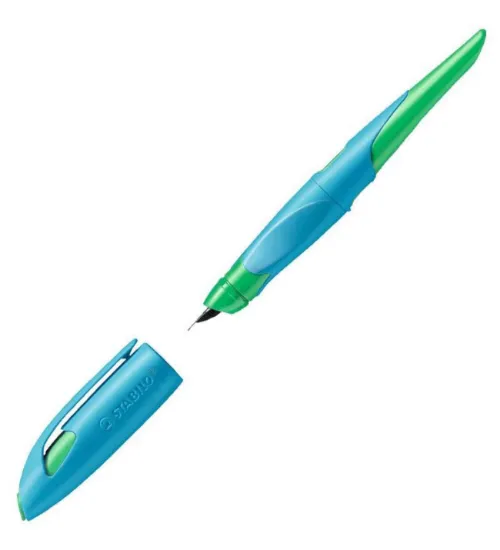 Stabilo Dolma Kalem EASYbirdy Ergonomik Sol Mavi & Neon Yeşil resmi