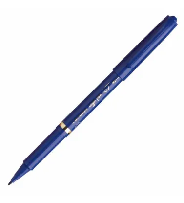 Uni-Ball İmza Kalemi Mitsubishi Sign Pen 1.0 Akrilik Uçlu Mavi MYT-7 (10 Adet) resmi