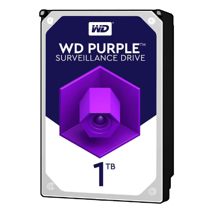 Wd 1Tb Purple 3,5" 64Mb 5400Rpm Wd10Purz Harddisk resmi