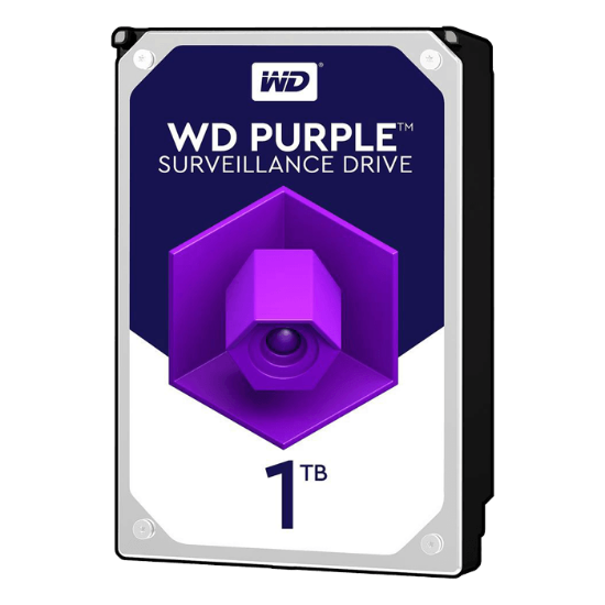 Wd 1Tb Purple 3,5" 64Mb 5400Rpm Wd10Purz Harddisk (Resmi Distribitör Ürünü) resmi