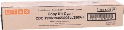 Utax CDC 1930/1935/3005ci/3505ci Cyan Mavi Orjinal Fotokopi Toneri resmi