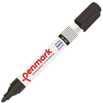 Penmark Tahta Kalemi Yuvarlak Uçlu Siyah HS-305 (12 Adet) resmi