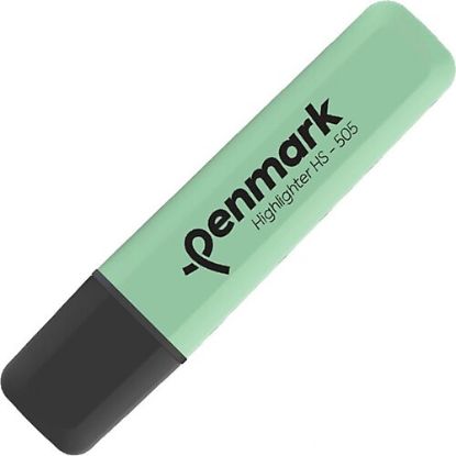 Penmark Fosforlu Kalem Pastel Mint Yeşili HS-505 12 (10 Adet) resmi