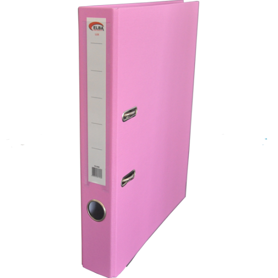 Elba Büro Klasör Dar Plastik Pembe (1 Adet) resmi