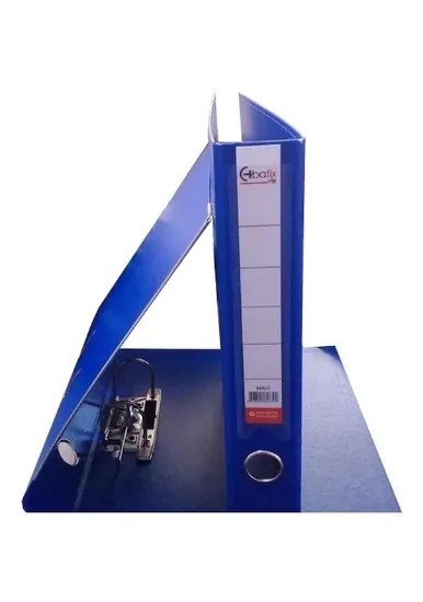 Bafix Büro Klasör Plastik Vip Dar Mavi (10 Adet) resmi