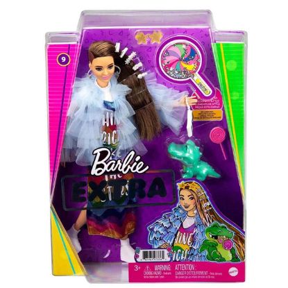 Barbie Extra Sarı Ceketli Bebek GYJ78 resmi