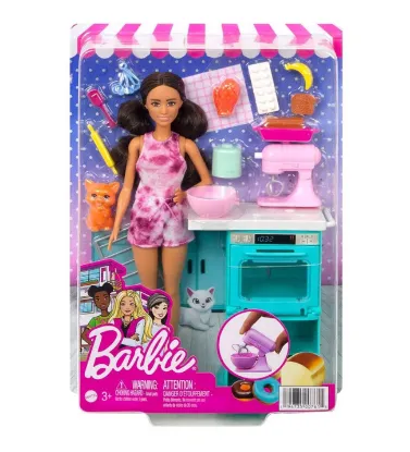 Barbie Nin Mutfak Maceraları Oyun Seti HCD44 resmi
