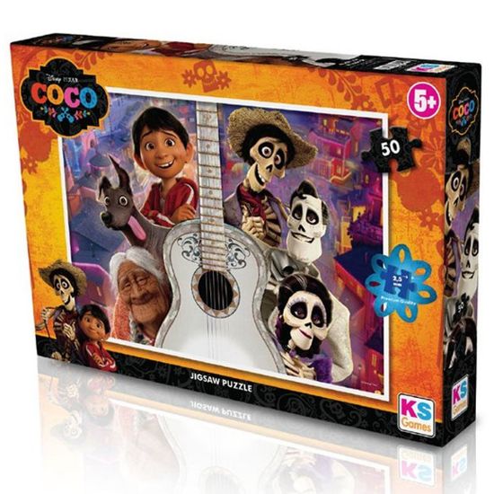 Ks Games Puzzle 50 Parça Coco Puzzle CO 709 resmi