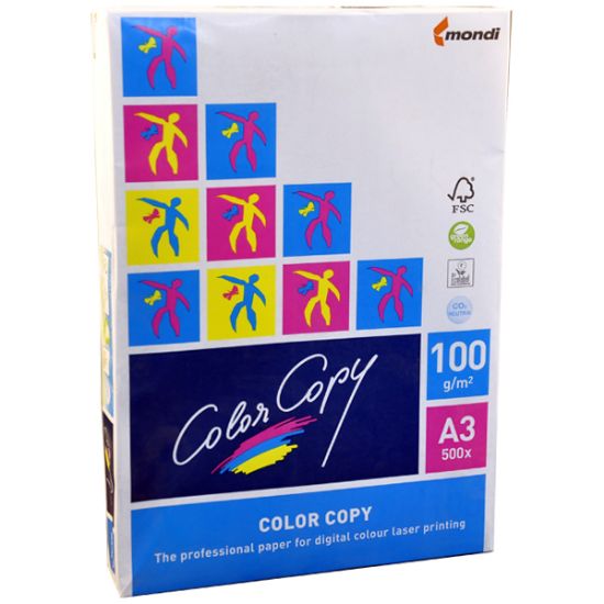 Mondi Gramajlı kağıt Dns Laser-Copy-Inkjet 500 Lü A3 100 GR resmi