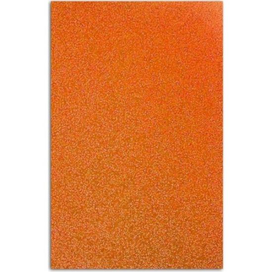 Ticon Fon Kartonu Simli 50x70 Cm 10 Lu Turuncu 139660 resmi