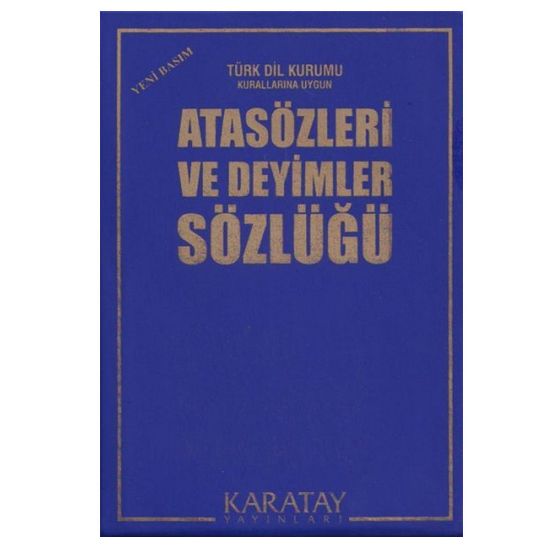 4E Atasözleri Plstik Mavi Kapak Biala 153-00-0206 resmi