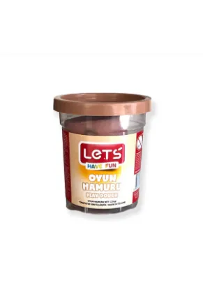 Lets Oyun Hamuru Tek Renk Ten Rengi 110 GR L8440-12 resmi