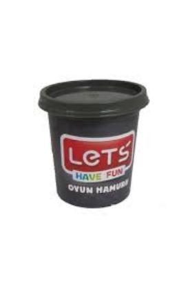 Lets Oyun Hamuru Tek Renk Gri 110 GR L8440-13 resmi