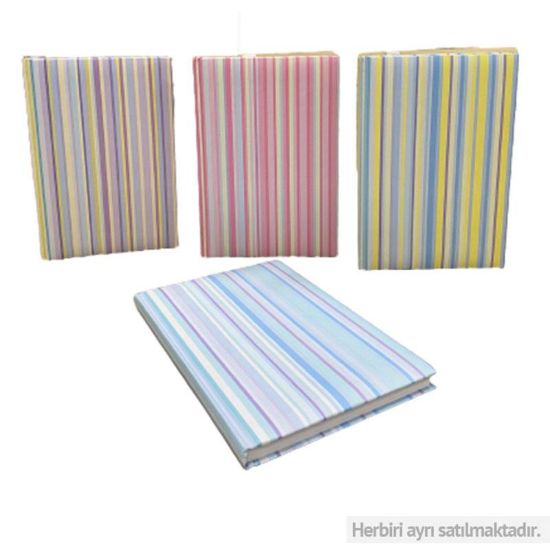 Bayındır Not Defteri Ciltli Lime Kareli 20x28 resmi