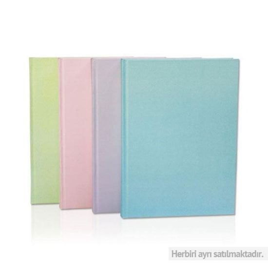 Bayındır Not Defteri Eko.Pastel 200 YP Düz 20x28 resmi