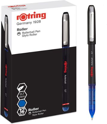 Rotring Roller Kalem 0.7 MM Mavi 2146106 (12 Adet) resmi