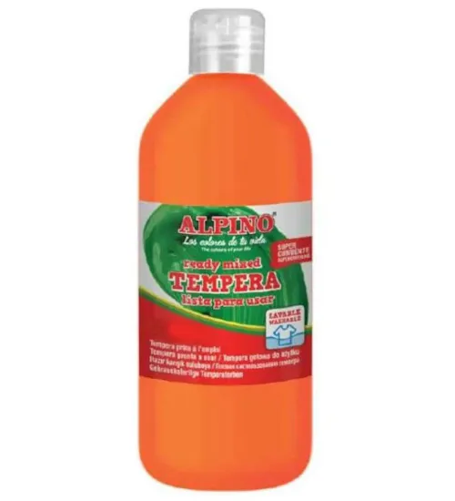 Alpino Sulu Boya Tempera 250 ML Turuncu DM040172 resmi