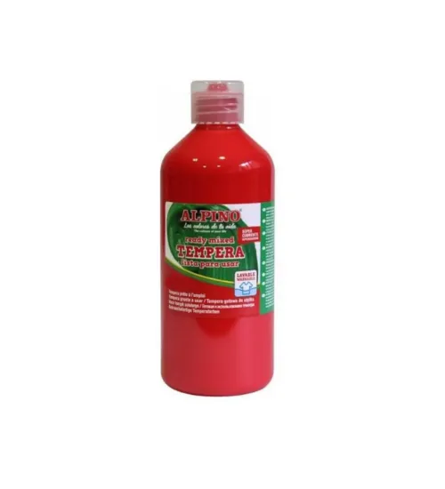 Alpino Sulu Boya Tempera 250 ML Kırmızı DM040174 resmi