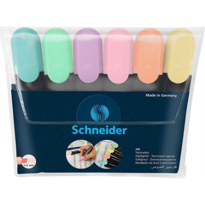 Schneider Fosforlu Kalem Job Pastel 6 Lı 115097 resmi