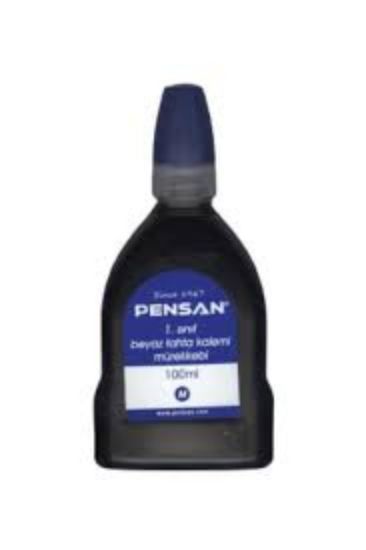 Pensan Tahta Kalemi Mürekkebi Mavi 100 ML 4009 resmi