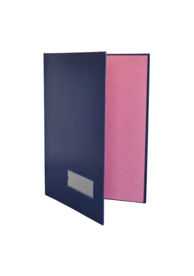 Bafix İmza Dosyası ( Defteri ) Cilt Bezli 16 YP 32 Syf Mavi resmi