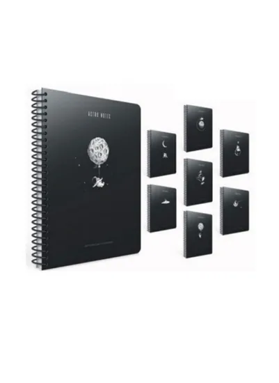 Gıptra Spiralli Karton Kapak Defter Astro Notes A6 80 YP Çiz. resmi