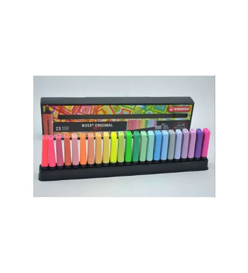 Stabilo Fosforlu Kalem Boss Orıgınal Arty 23 Lü Set 7023-01-5-20 resmi