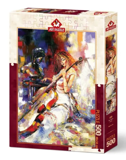 Art Puzzle 500 Parça Cellist 5088 resmi