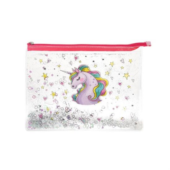 Vuki Fermuarlı Şeffaf Dosya Sulu A5 6/S VK-0072 resmi