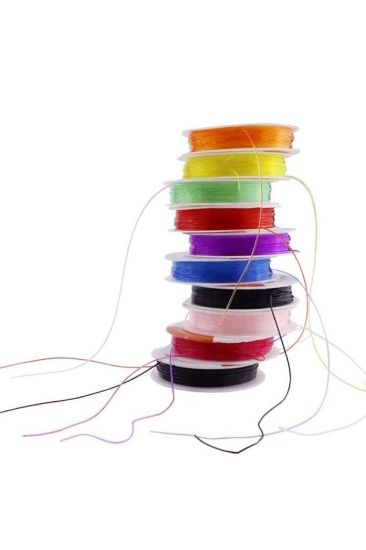 Misyon Lastikli Misine İpi Renkli ST05133 (10 Adet) resmi