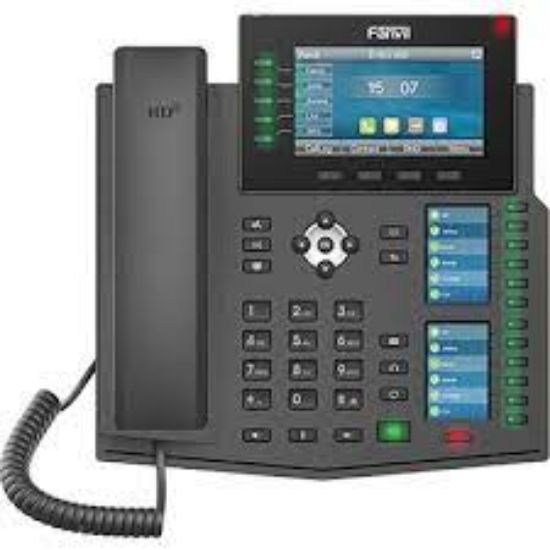 Fanvil X6U Renkli Ekran (poe)-Siyah Ip Telefon  resmi