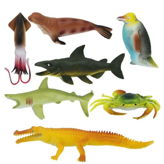 Sunman Oyuncak Okyanus Hayvanları Büyük Poşet SUN-S01000713 resmi