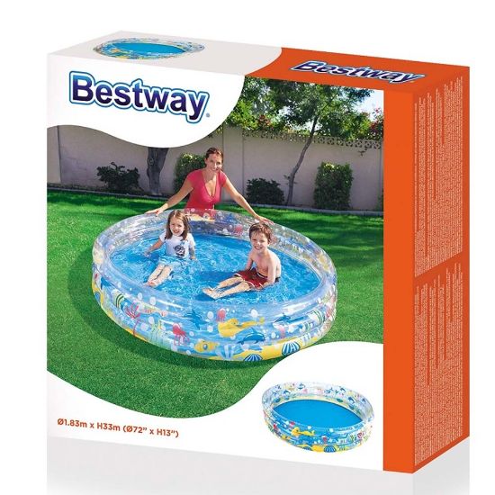 Can Toys Desenli Havuz 3H 83x33 CM resmi