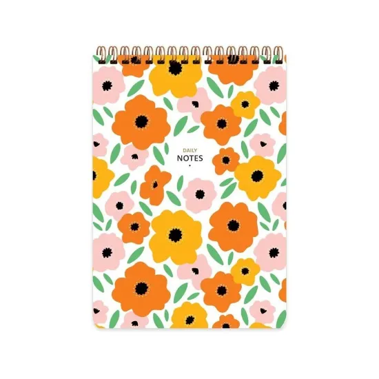 Keskin Color Spiralli Bloknot 17x24 72 Yp Kareli Rengarenk 145461-99 (6 Adet) resmi