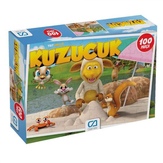 Ca Kukuli Kuzucuk Puzzle 100 Parça 5170 resmi