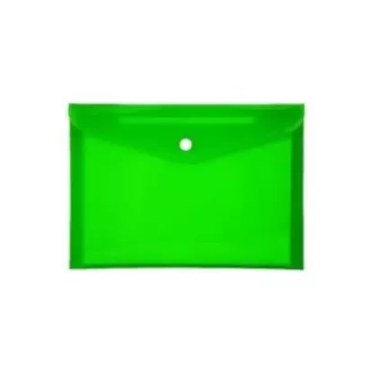 Bafix Çıtçıtlı Zarf Dosya A4 Yeşil BFX-U1120P-YE (12 Adet) resmi