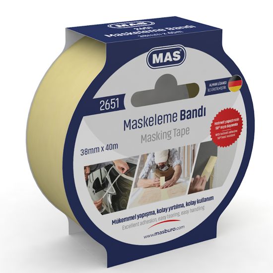 Mas Krepe (Maskeleme) Bantı 38 MM x 40 M 2651 resmi